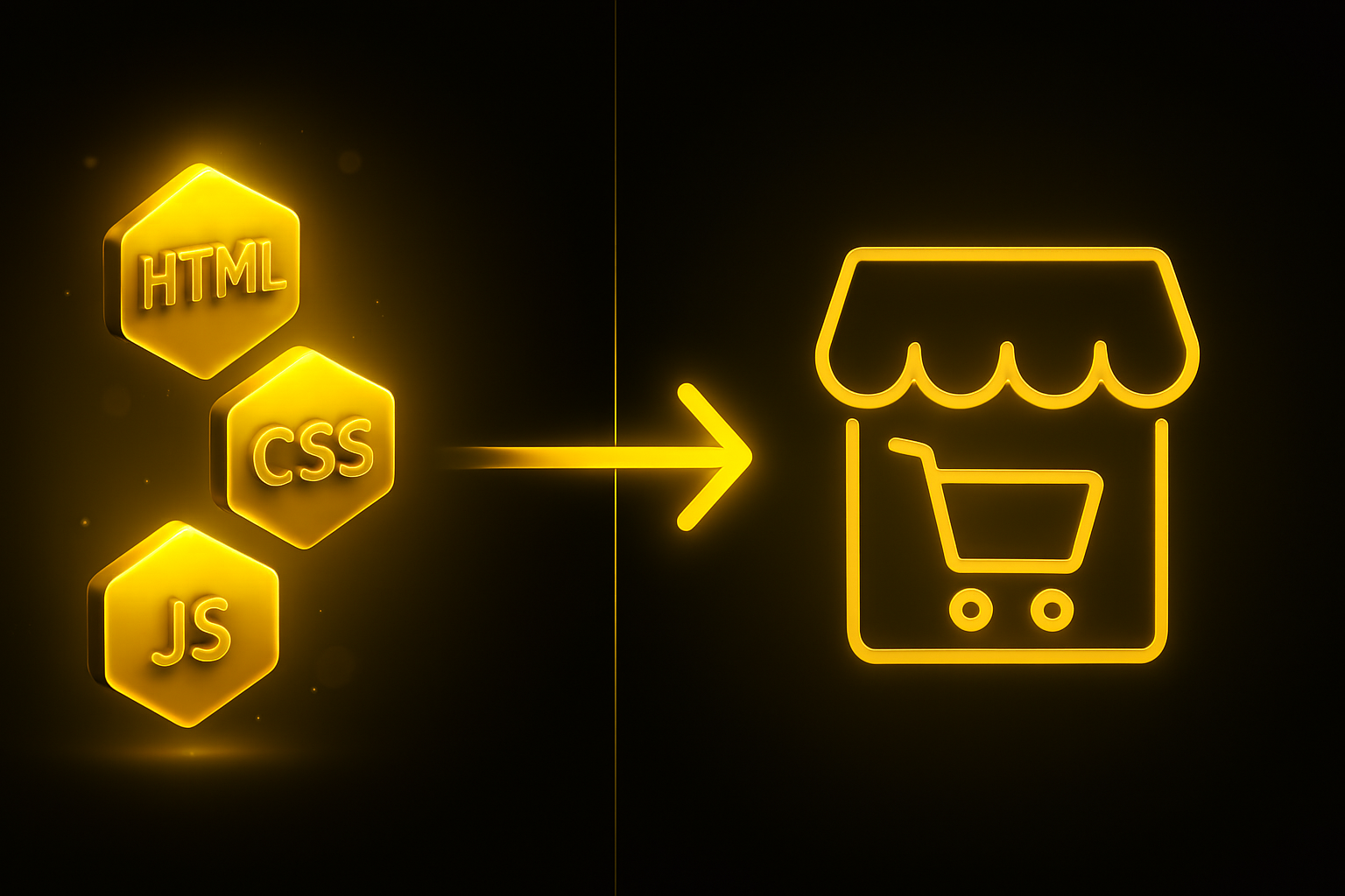 Practical Coding Project: Building an Online Store Using Only HTML, CSS, and JavaScript