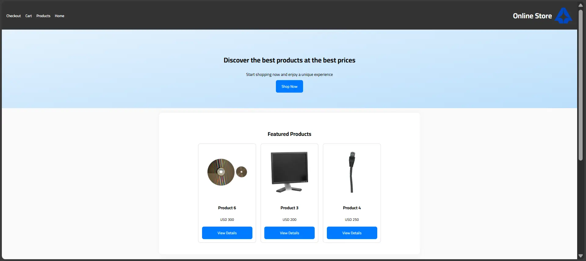 Designing the Home Page