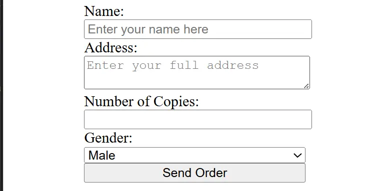 Forms in HTML – Explaining the form Tag